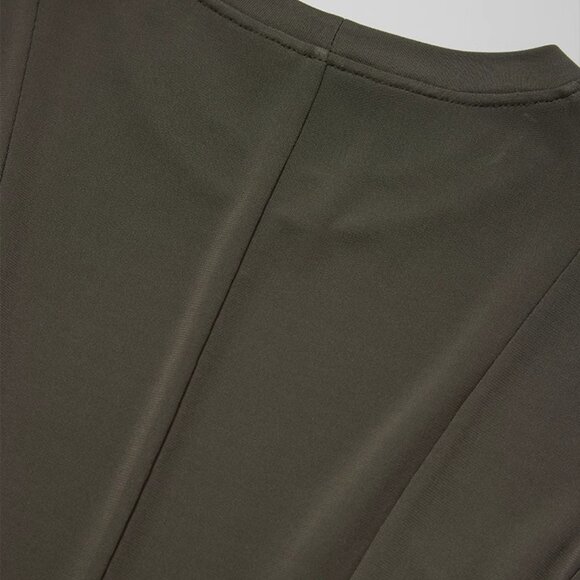 CHICJOC Japanese Imported Eco-Cool Viscose Dress – Minimalist Elegance sz 40 - Picture 3 of 16